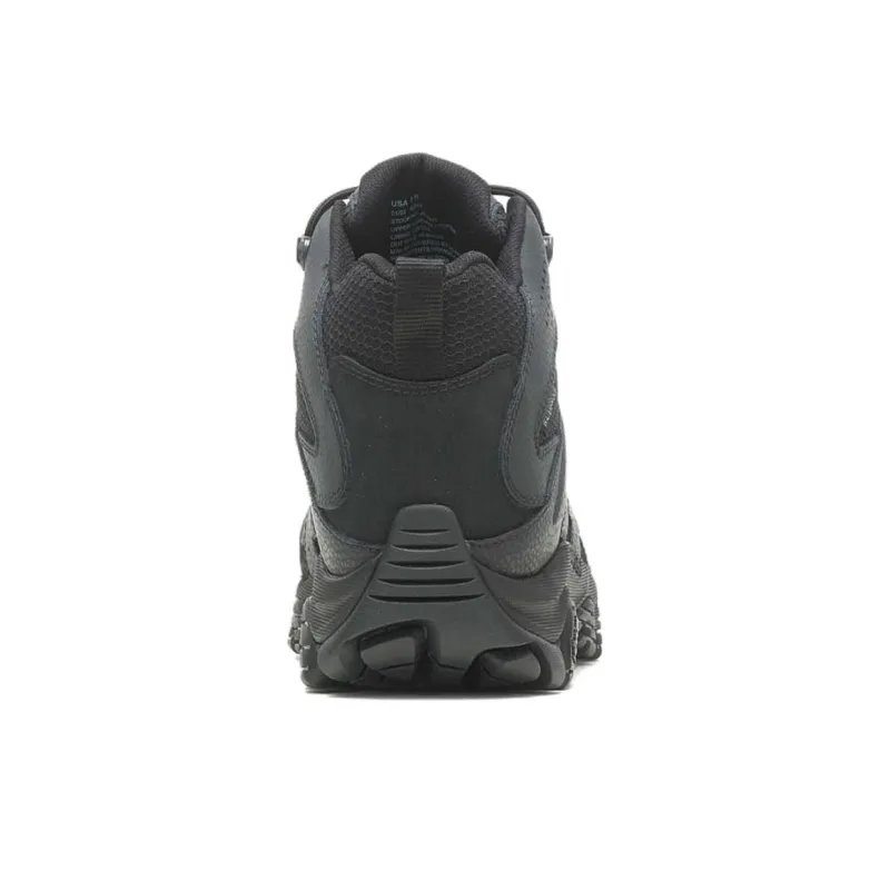 MERRELL MOAB 3 Waterproof And Wear-resistant Short Outdoor Boots Men's Black-4