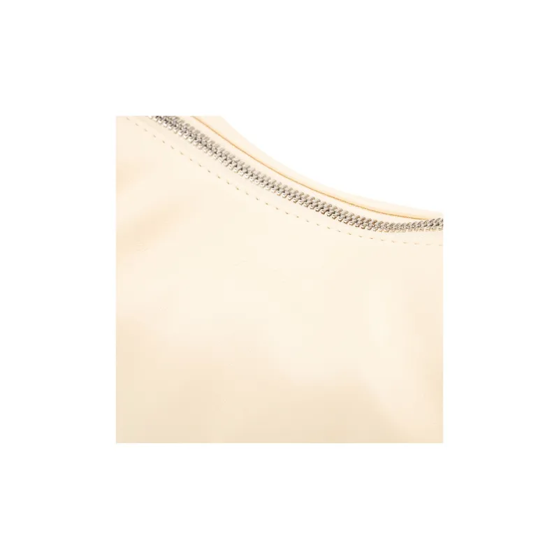 CALVIN KLEIN Synthetic Material Shoulder Bag Small Size Women's Vanilla White-3