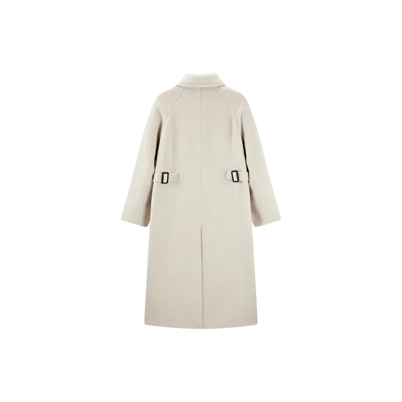 PEACEBIRD x Juan Salazar Coat Women's Light Gray-1