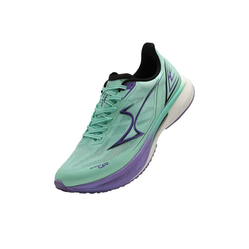 HEALTH Support Anti Slip And Wear Resistant Low Top Full Length Carbon Plate Training Running Shoes Unisex Cyan-3