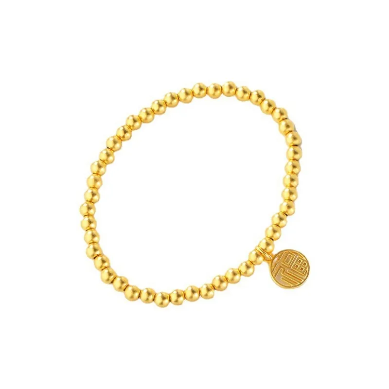 Happy Tide S925 Silver Bracelets Women's Gold-0