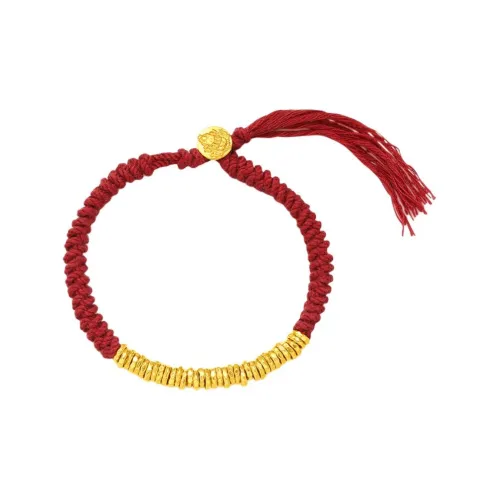 Bao Ruolan Wealth And Prosperity # Good Luck Solid Gold Priced In Gram Gold Bracelet Women's