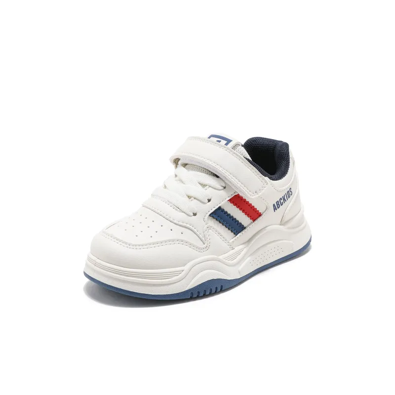 ABC KIDS Slip Resistant Cushioning Rebound Lightweight Cushioning Kids' Skateboarding Shoes White Kids'-0