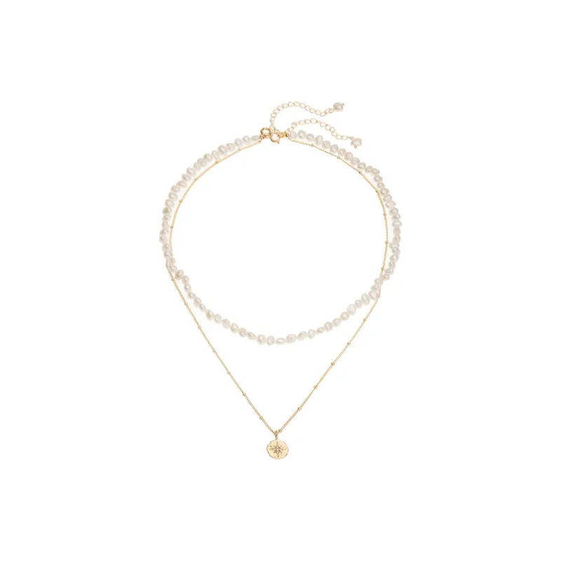 Andaozi Freshwater Pearl Necklaces Women's-0