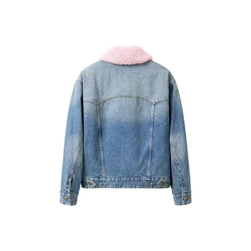 Miss Sixty Denim Jacket Women's Medium Blue-1