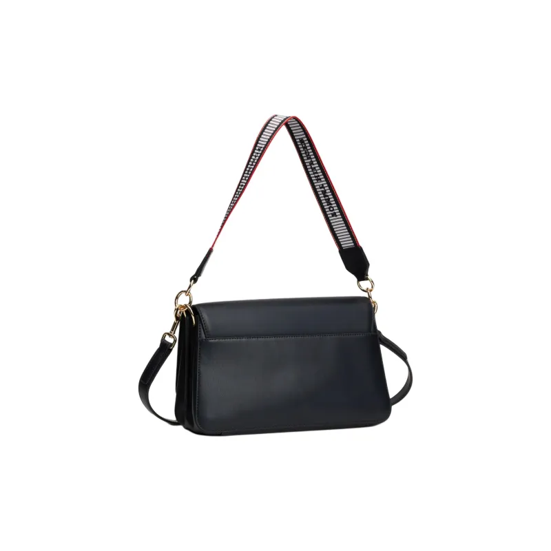 Tommy Hilfiger Polyurethane PU Crossbody Bag Shoulder Bag Regular Women's Space Blue-1