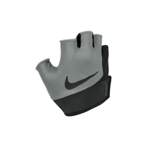 Nike Nylon Polyurethane Polyester Polyester Elastane Other Gloves Men's Gray