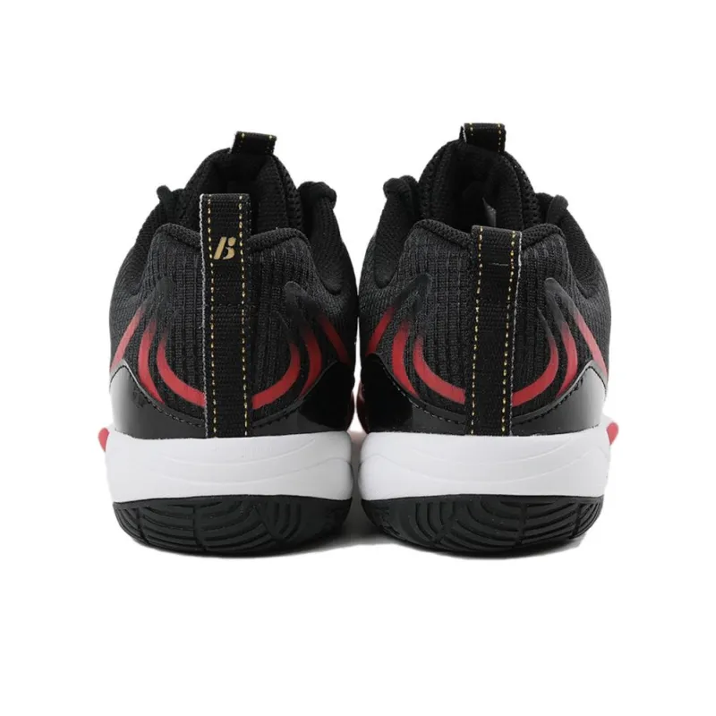 BONNY Cushioned Slip Resistant Abrasion Resistant Low Top Badminton Shoes Men's Black-2
