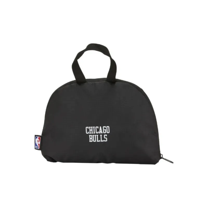 NBA Bulls Polyester Backpack Unisex Black-2