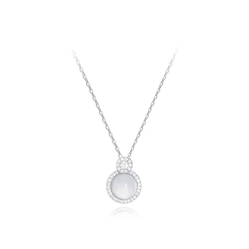 Listen To The Flowers Bloom Zircon Necklaces Women's
