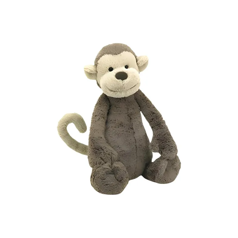 JELLYCAT Bashful Monkey Stuffed Animal-1