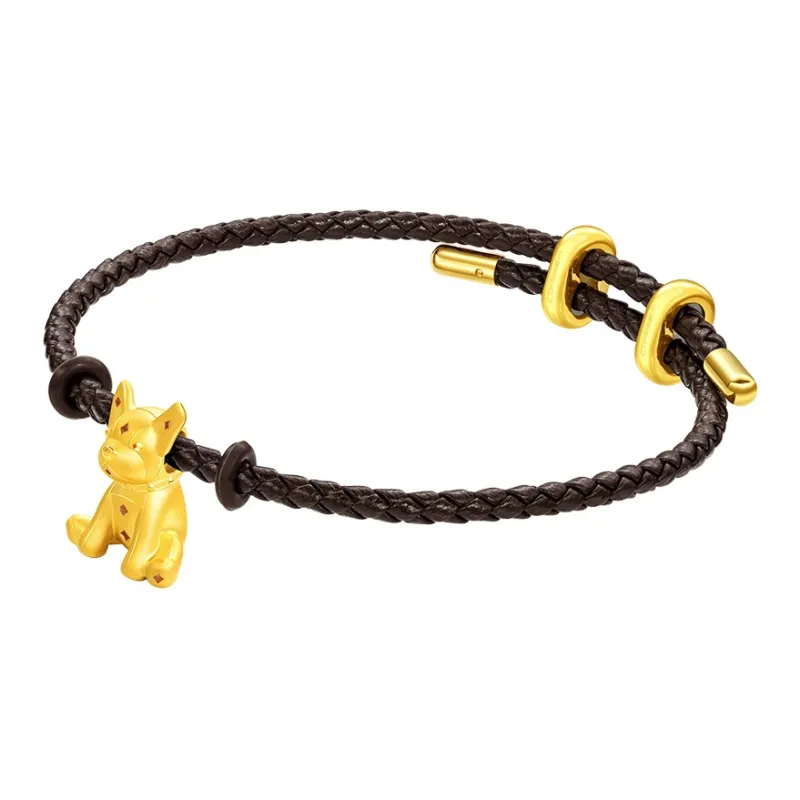 CHOW TAI FOOK Gold Bracelet Unisex-2