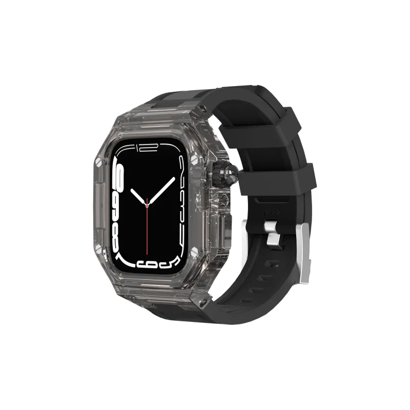 MSSM Apple Compatibility Watch Band 16.76cm~21.33cm 46 Watch Dial Silicone Material-15