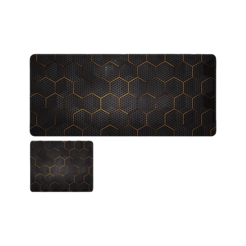 SHIBADU Rubber+Ji Fine Cloth Surface Tech Style Ergonomic Gaming Keyboard Pad Laptop Desk Pad For FPS Mouse Pads-7