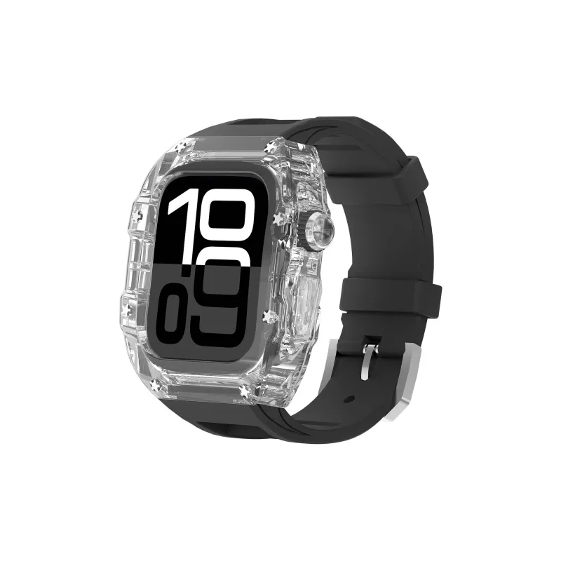 MSSM Apple Compatibility Watch Band 210mm 45 Watch Dial FKM Fluoroelastomer Material-0