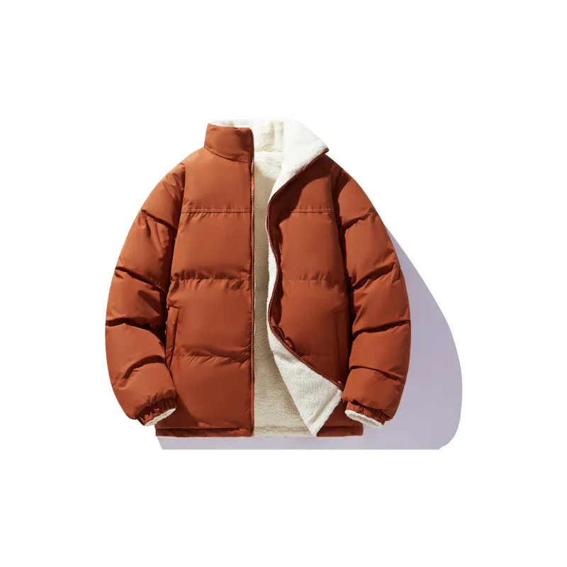 ZMOH Sherpa Puffer Jacket Unisex Couple's-10