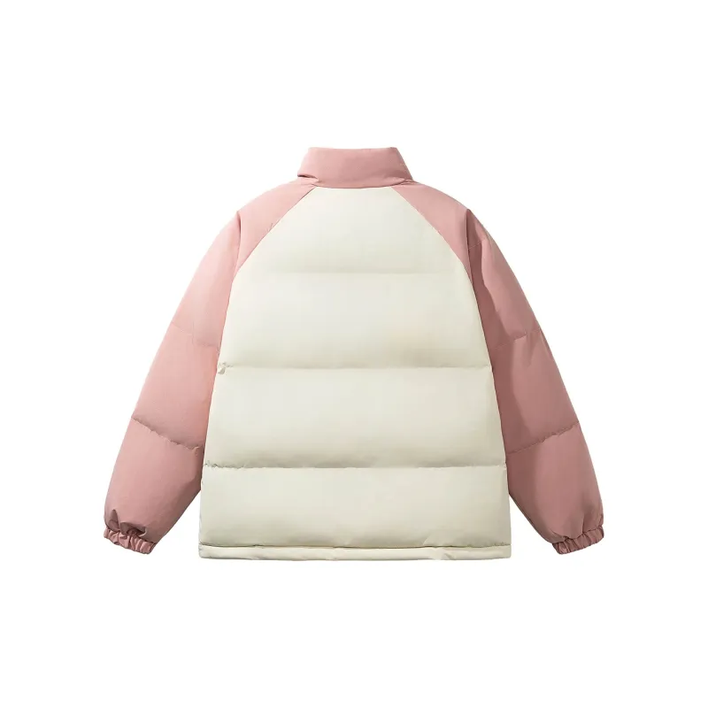 Small Columns Under The Sea Puffer Jacket Unisex-1