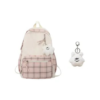 MARKANGARO Fabric Backpacks Large Size Women's Pink