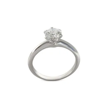 TIFFANY & CO. Platinum Diamond Engagement Ring