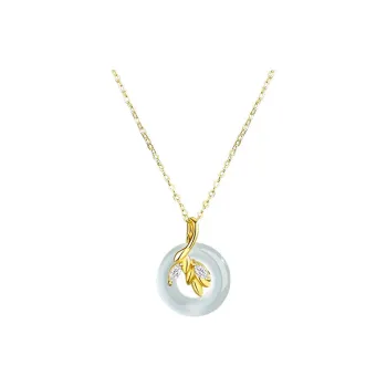 ZHONGLING Chalcedony Necklaces Women's