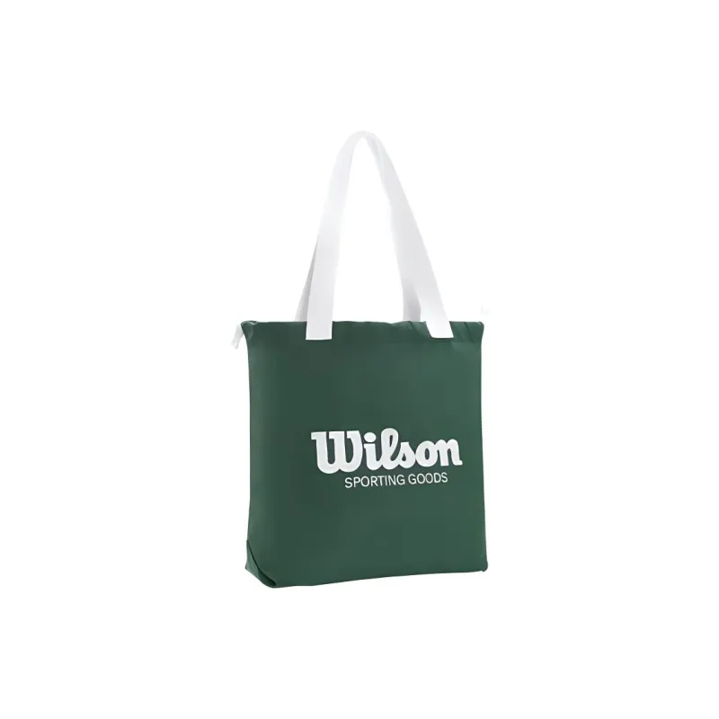 Wilson Polyester Tote Bag, Shopping Bag, Handbag, Shoulder Bag Regular Unisex Platane Green-1