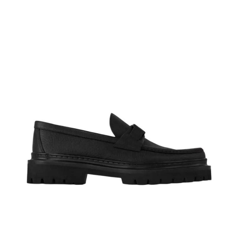 LOUIS VUITTON Major Loafers Men's Black-1