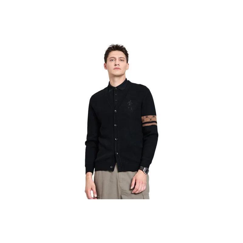 Dance With Wolves Sweater Men's Black-2