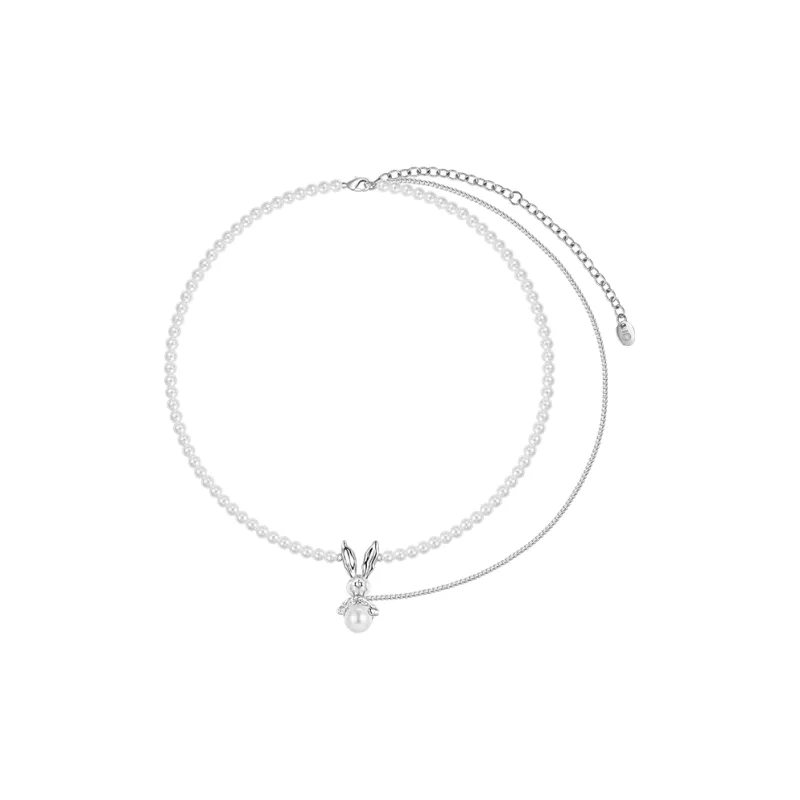 KING OF BLING Alloy Necklaces Women's Silver-0
