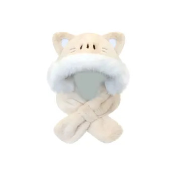 IOTS Polyester Hoods & Plush Hats Women's