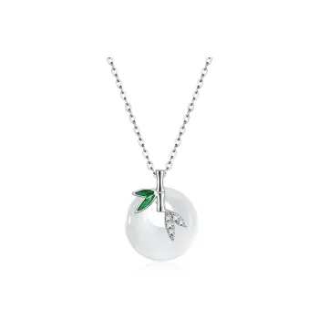 A Thousand Pieces Of Silver Chalcedony Necklaces Women's