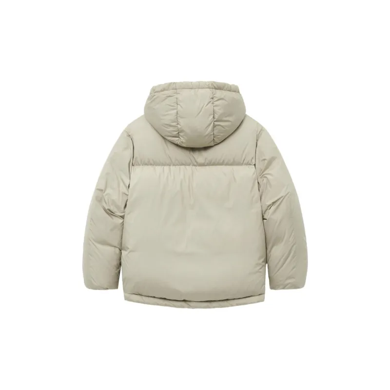 Marithe Francois Girbaud FW24 Down Jacket Unisex Light Beige-1