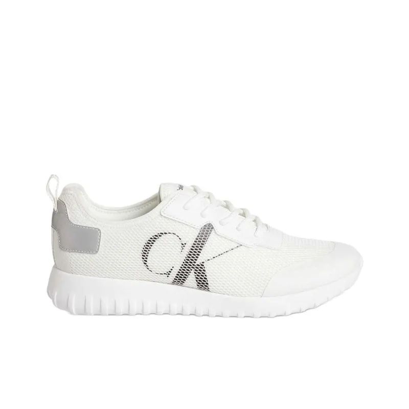 CALVIN KLEIN Low-Top Casual Shoes Men's White-1