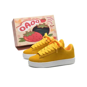 OAOQ Wear resistant And Lightweight Low Top Skateboard Shoes Unisex Box