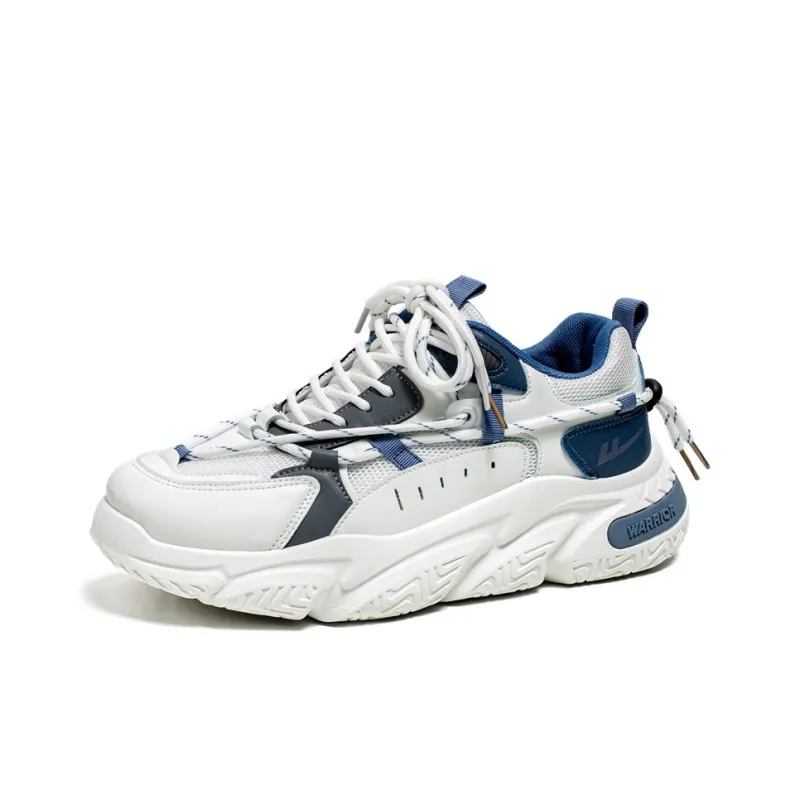 Warrior Warrior Anti-Slip Wear-Resistant Breathable Lightweight Height Increasing Warm Low-Top Chunky Sneakers Unisex-27