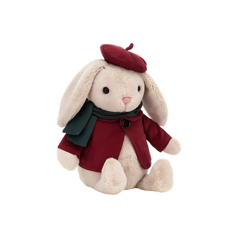 JELLYCAT Bunny Collection Animal Dickens Rabbit Dolls Plush Doll 23cm Height-0
