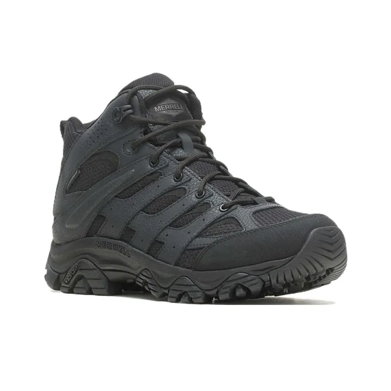 MERRELL MOAB 3 Waterproof And Wear-resistant Short Outdoor Boots Men's Black-2