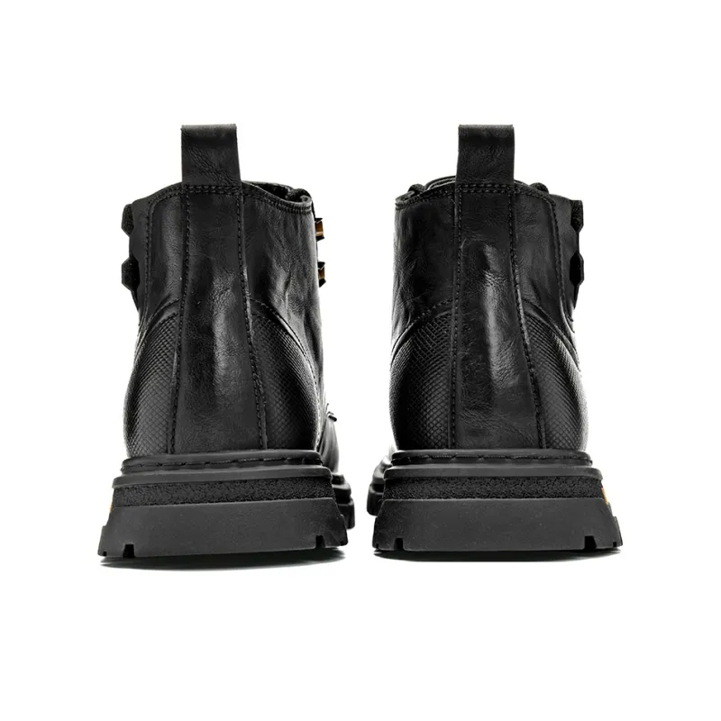 HLA Work Boots Men High Top-3