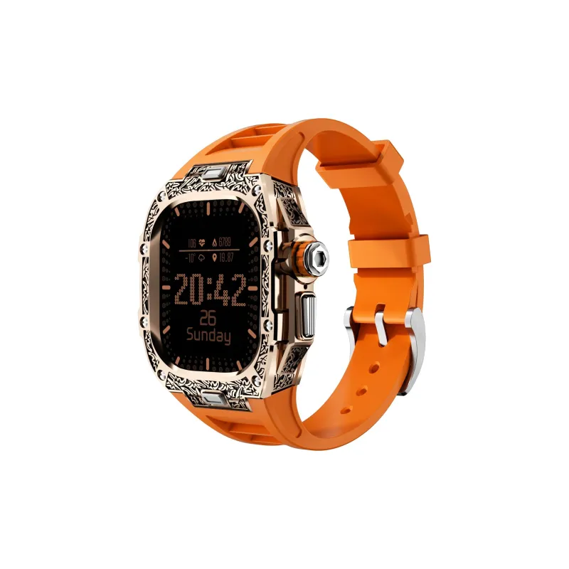 MSSM Watch Band Apple Compatibility Silicone Material-9