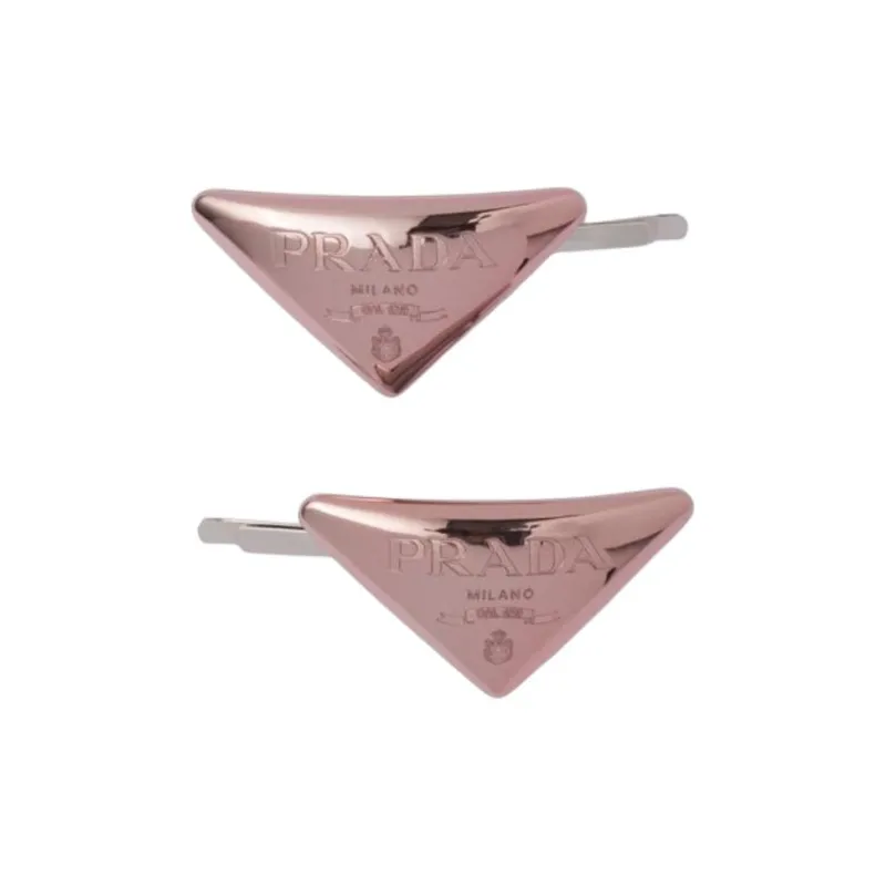PRADA Metal Hair Clips Women's Multicolor-2