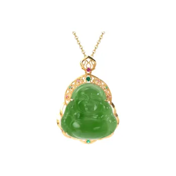 Qingjing Pendants Jasper Unisex