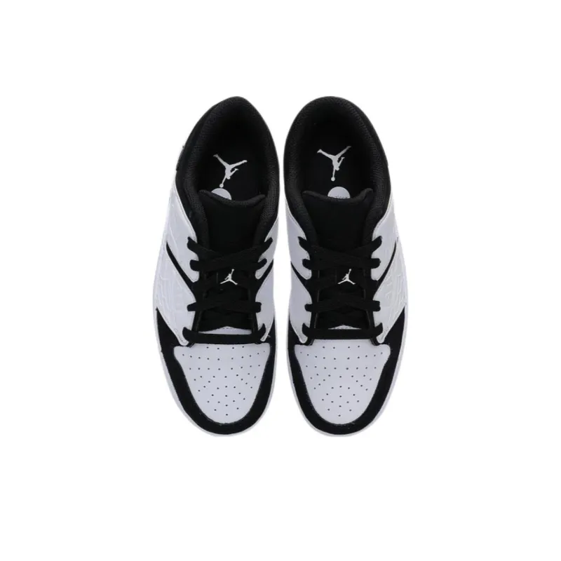 Jordan NU Retro 1 Low White Black GS-5