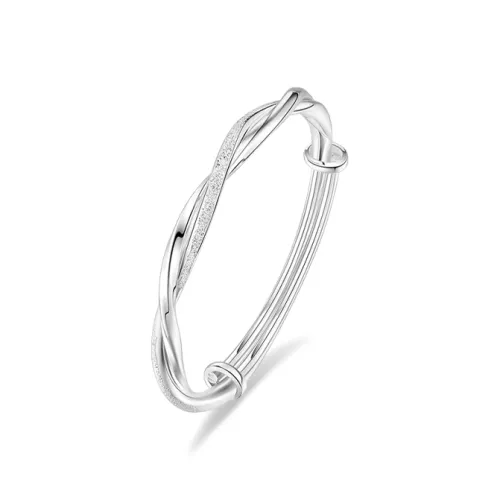 LIU GUI FU JEWELRY S999 Fine Silver Sterling Silver Bracelets Women's