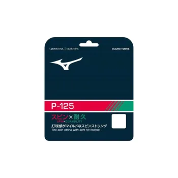 Mizuno Tennis Racket Strings Polyester Unisex 12.2m Red