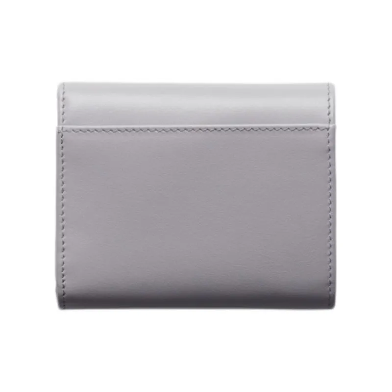 PRADA Leather Wallet Trumpets Women's Wisteria Purple-1