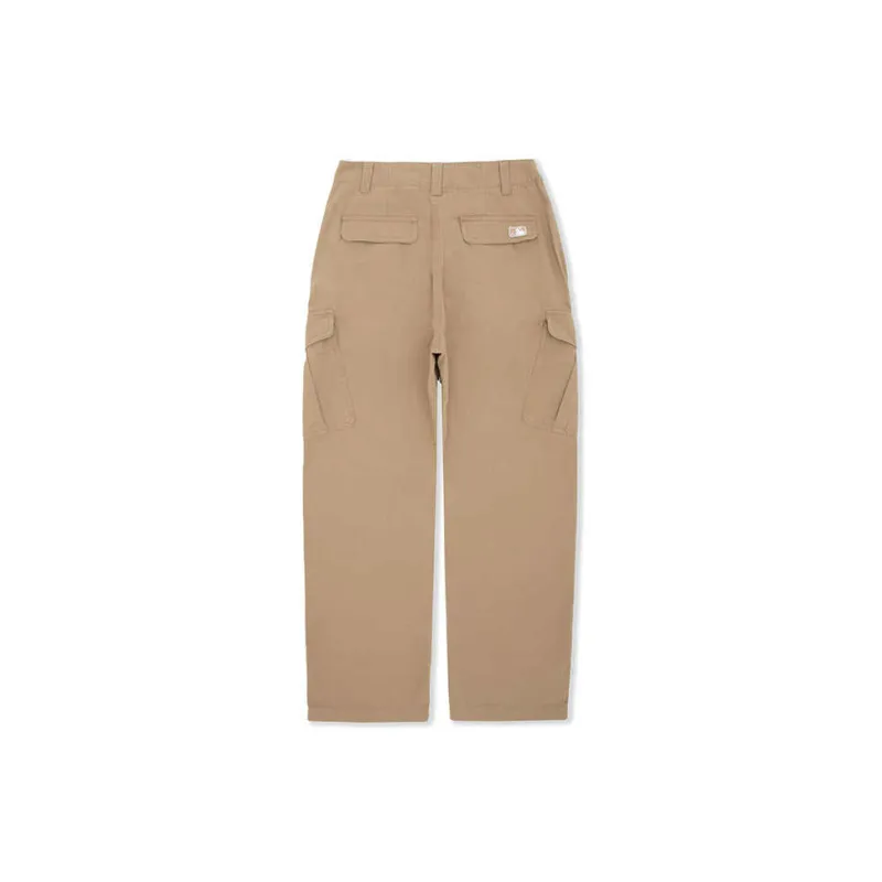 MLB New York Yankees Cargo Pants Unisex Dark Beige-1