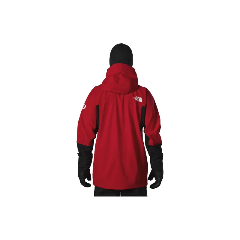 THE NORTH FACE Pinnacle Series Waterproof, Windproof, And Breathable Windbreaker Jacket Men's Burgundy-3