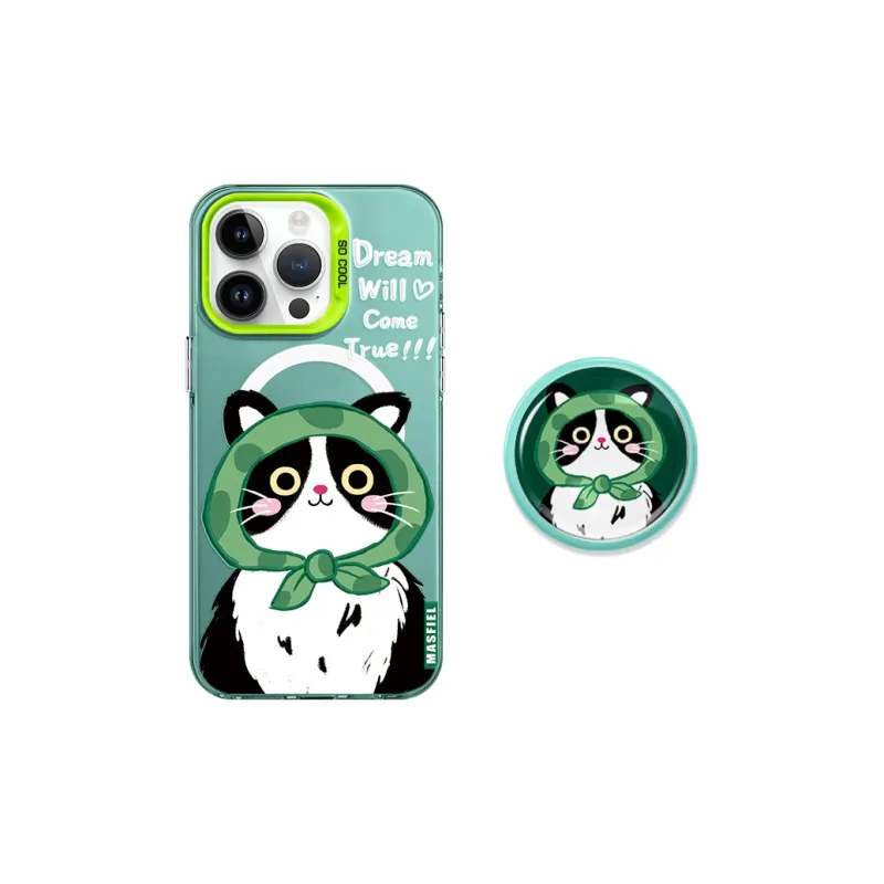Marsfield TPU Material Soft Edged Magnetic Case Phone Cases Compatible With Apple 16/15/14 Pro/Mac Pro-7