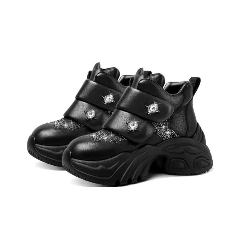 Hoov Height Increasing High-Top Chunky Sneakers Women's-7