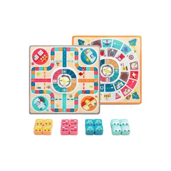 TOPBRIGHT Multifunction Ludo Board Games