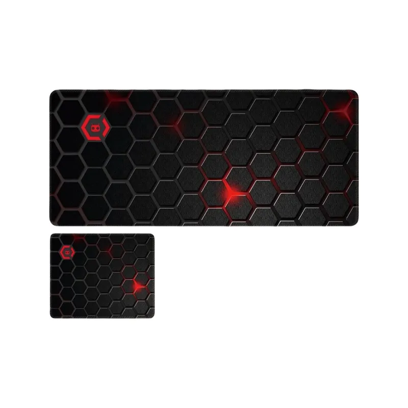 SHIBADU Rubber+Ji Fine Cloth Surface Tech Style Ergonomic Gaming Keyboard Pad Laptop Desk Pad For FPS Mouse Pads-6